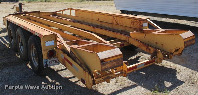 image for item L4787 1996 Strace TT equipment trailer