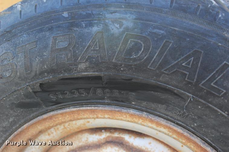 image for item L4787 1996 Strace TT equipment trailer