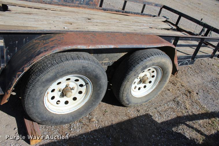 image for item L4788 Shop built equipment trailer