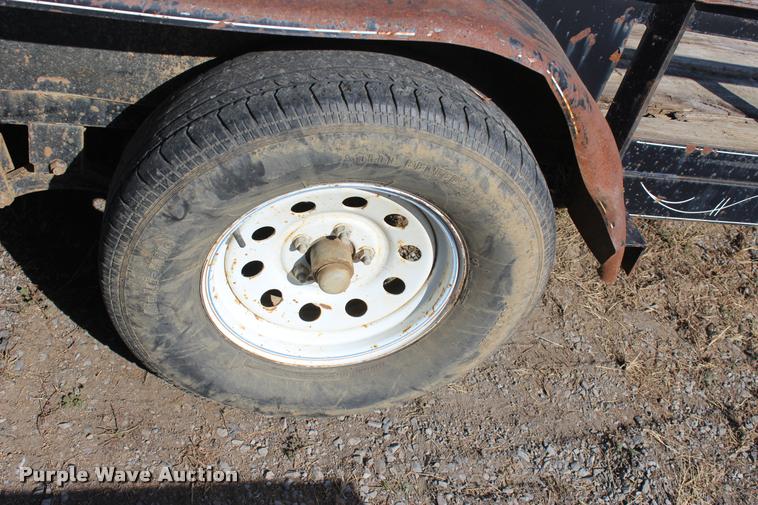 image for item L4788 Shop built equipment trailer