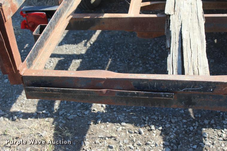 image for item L4788 Shop built equipment trailer