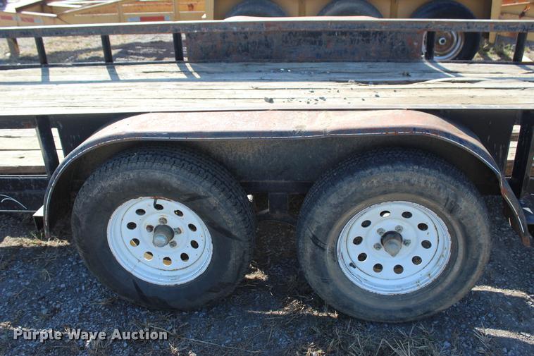 image for item L4788 Shop built equipment trailer