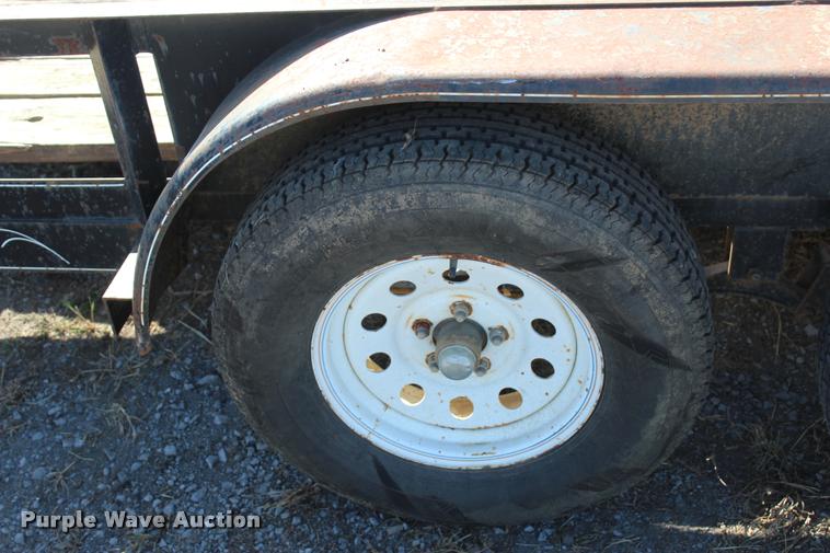 image for item L4788 Shop built equipment trailer