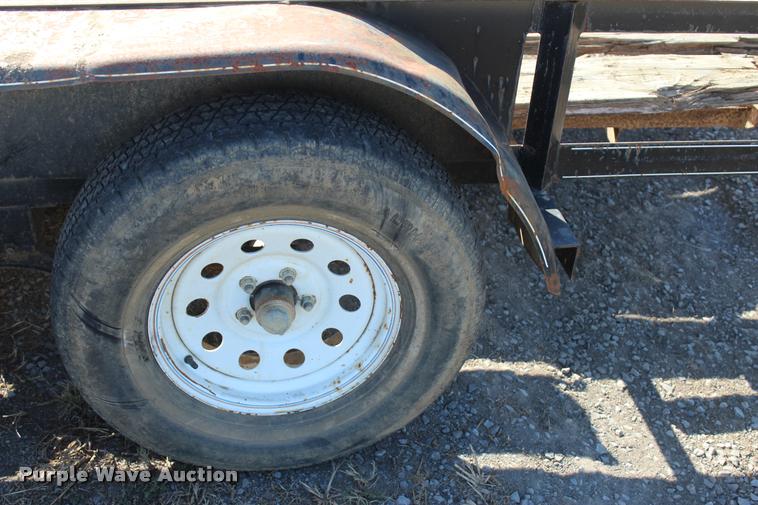 image for item L4788 Shop built equipment trailer