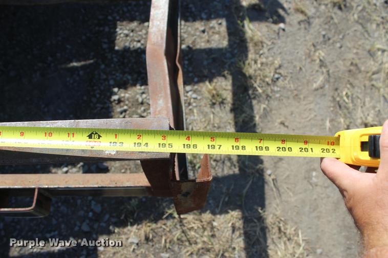 image for item L4788 Shop built equipment trailer