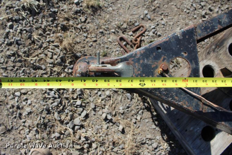 image for item L4788 Shop built equipment trailer