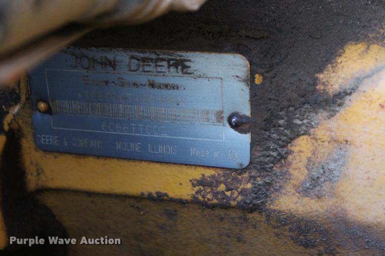 image for item L4789 1995 John Deere 750B LT dozer