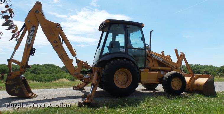 image for item L7039 2002 Case 590 Super M backhoe