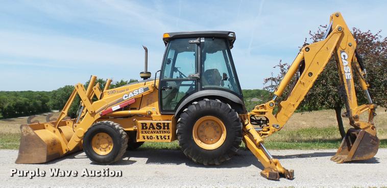 image for item L7039 2002 Case 590 Super M backhoe