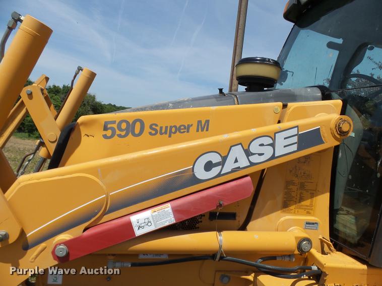 image for item L7039 2002 Case 590 Super M backhoe