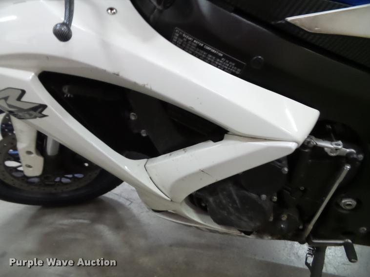 image for item BV9361 2008 Suzuki GSX-R600 motorcycle