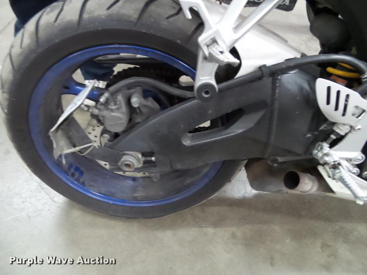 image for item BV9361 2008 Suzuki GSX-R600 motorcycle