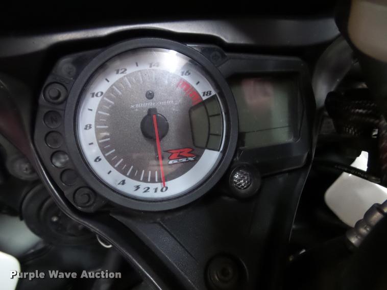 image for item BV9361 2008 Suzuki GSX-R600 motorcycle