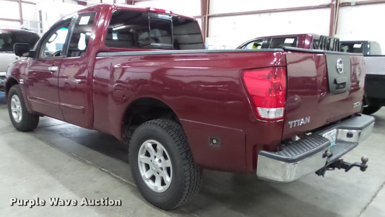 image for item K8178 2004 Nissan Titan SE King Cab pickup truck<br />Non-repairable title, parts only