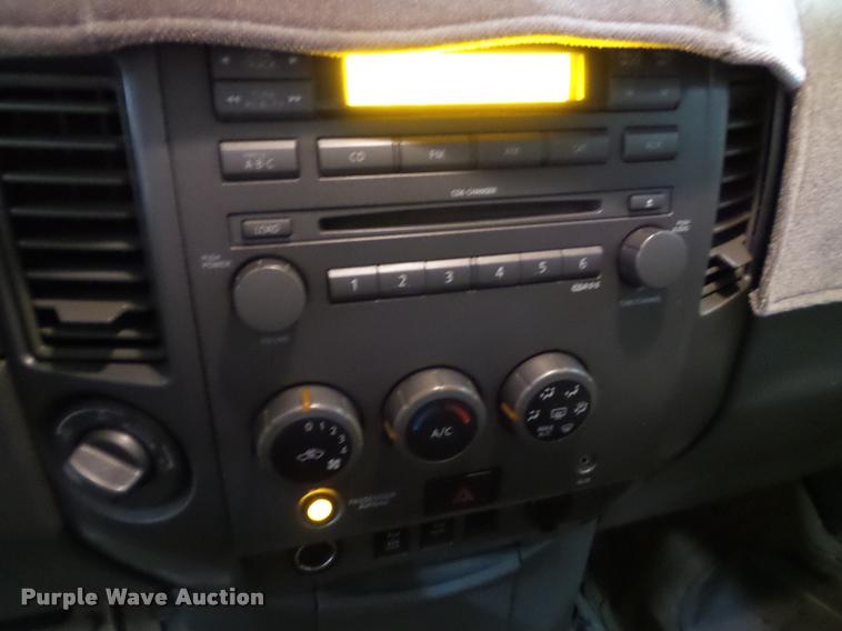 image for item K8178 2004 Nissan Titan SE King Cab pickup truck<br />Non-repairable title, parts only