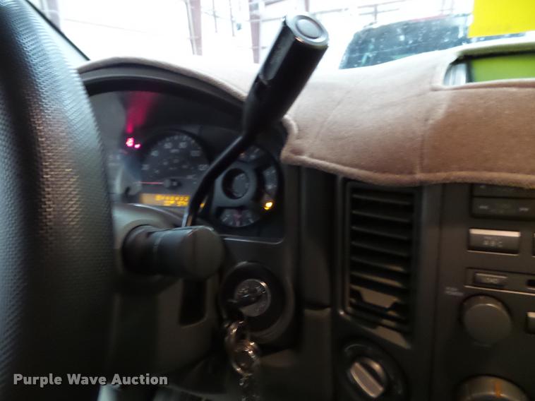 image for item K8178 2004 Nissan Titan SE King Cab pickup truck<br />Non-repairable title, parts only