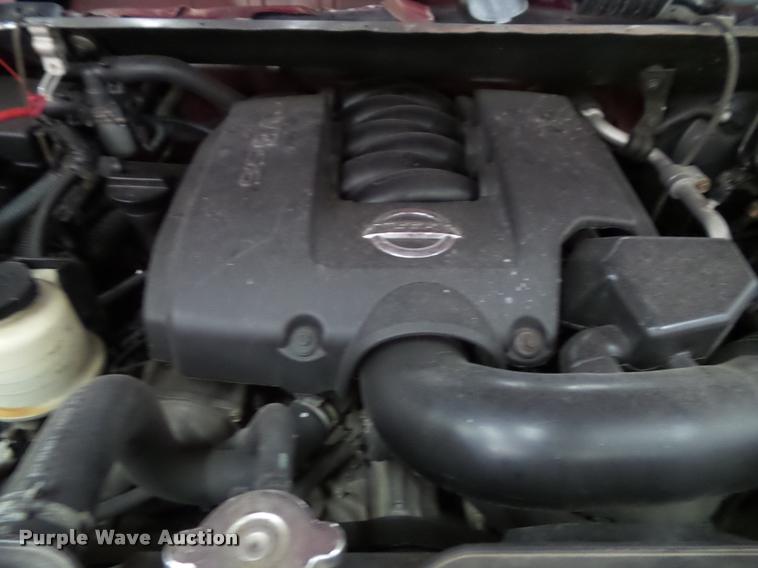 image for item K8178 2004 Nissan Titan SE King Cab pickup truck<br />Non-repairable title, parts only