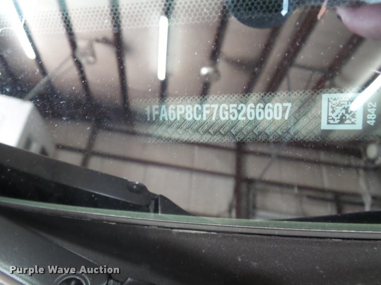 image for item K8181 2016 Ford Mustang GT