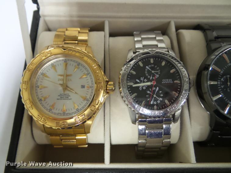 image for item BV9333 (6) mens watches in case