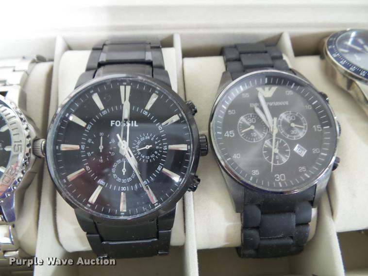 image for item BV9333 (6) mens watches in case