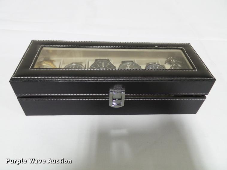 image for item BV9333 (6) mens watches in case