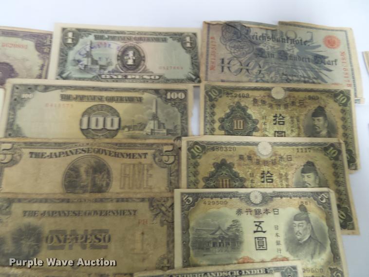 image for item BV9340 Foreign paper money