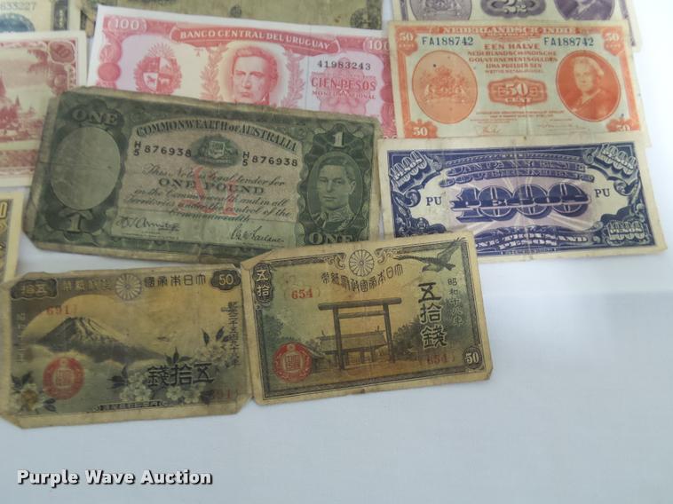 image for item BV9340 Foreign paper money