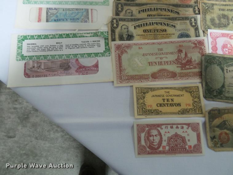 image for item BV9340 Foreign paper money