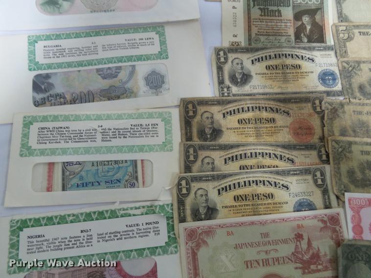 image for item BV9340 Foreign paper money