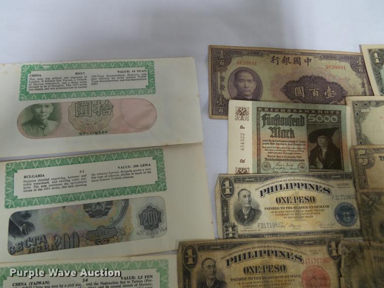 image for item BV9340 Foreign paper money