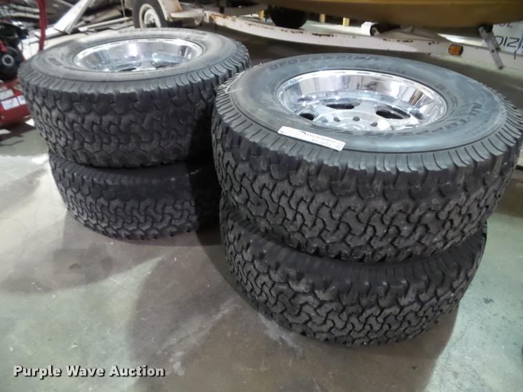 image for item BV9353 B.F. Goodrich tires with Billet wheels