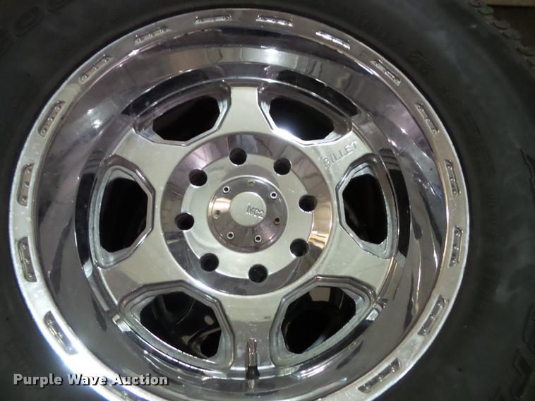 image for item BV9353 B.F. Goodrich tires with Billet wheels