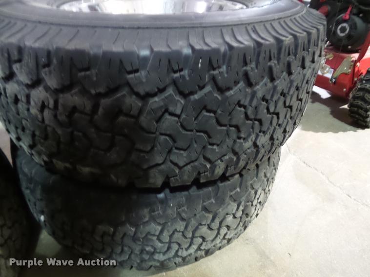 image for item BV9353 B.F. Goodrich tires with Billet wheels