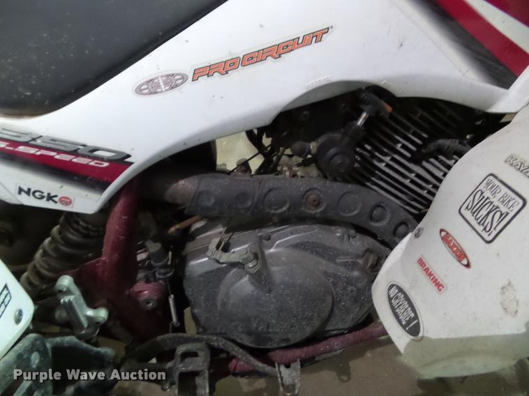 image for item BV9357 2005 Yamaha Raptor 350 ATV