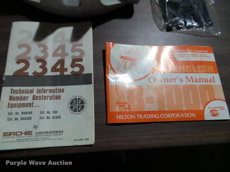 image for item BV9359 Hilton digital bill counter