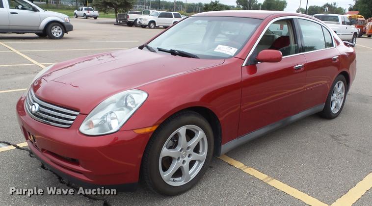 image for item J4787 2003 Infiniti G35