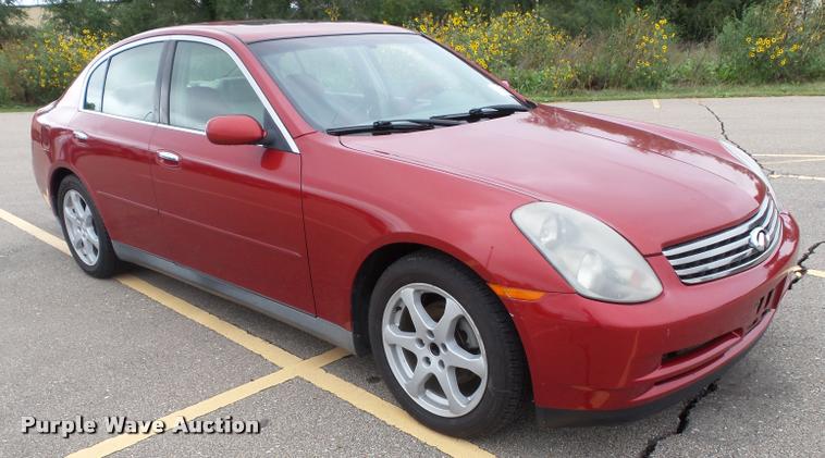 image for item J4787 2003 Infiniti G35