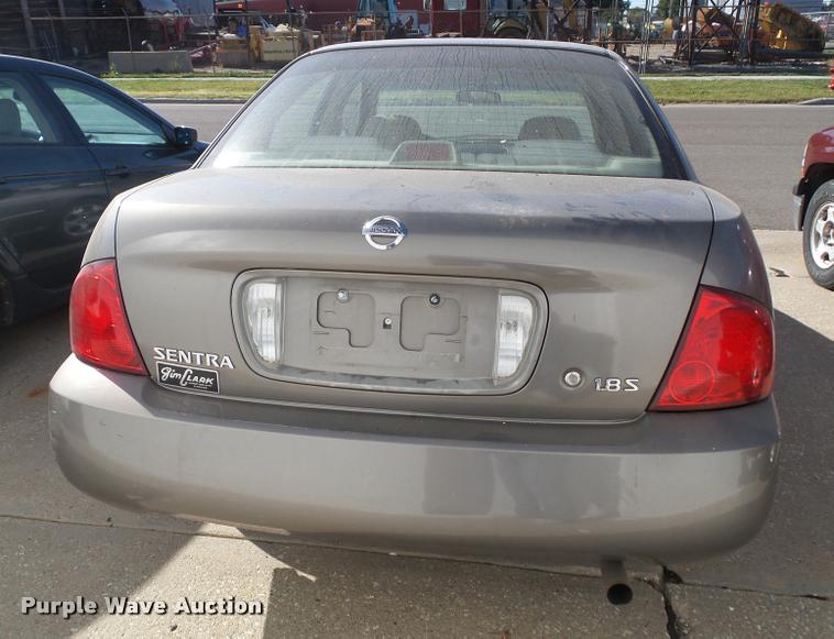 image for item K8196 2004 Nissan Sentra