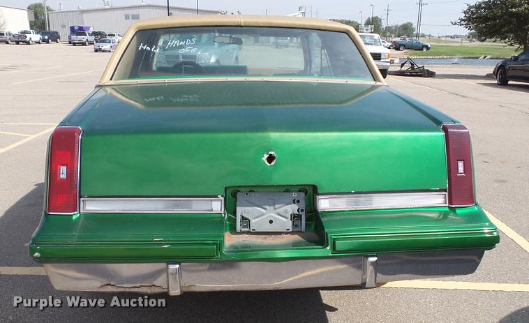 image for item K8203 1984 Oldsmobile Cutlass Supreme Brougham