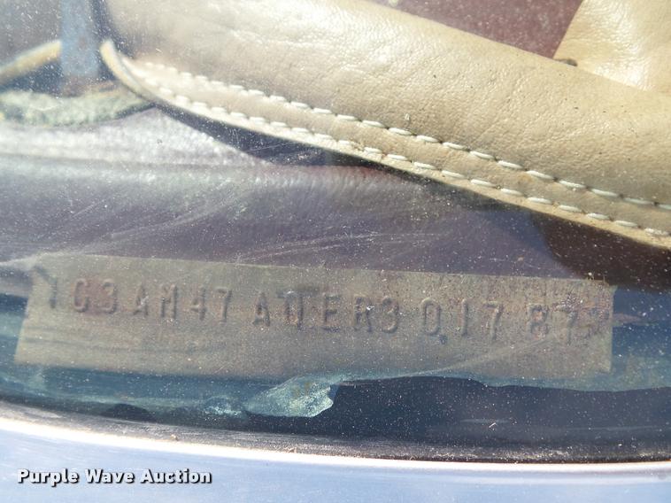 image for item K8203 1984 Oldsmobile Cutlass Supreme Brougham