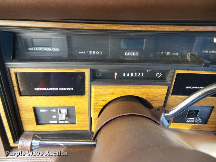 image for item K8240 1984 Cadillac Seville