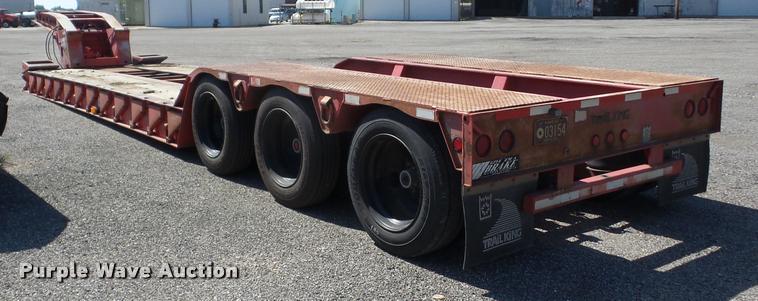 image for item AG9366 2000 Trail King TX100HDG-463 lowboy equipment trailer