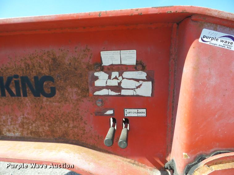 image for item AG9366 2000 Trail King TX100HDG-463 lowboy equipment trailer