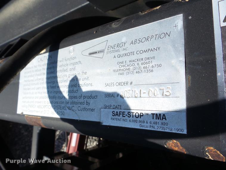 image for item AG9378 2003 Enabs Safe-Stop TMA8290 crash attenuator