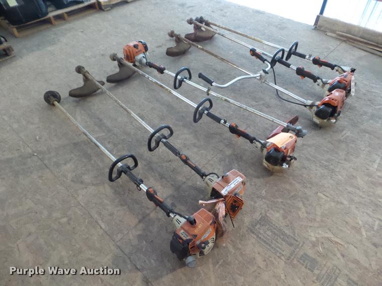 (7) Stihl string trimmers in Hutchinson, KS | Item AP9648 sold | Purple