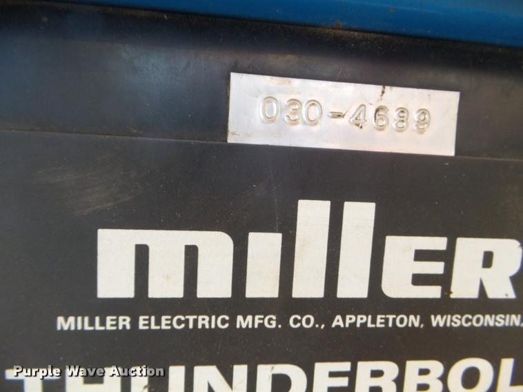 image for item AP9703 Miller Thunderbolt 225 arc welder