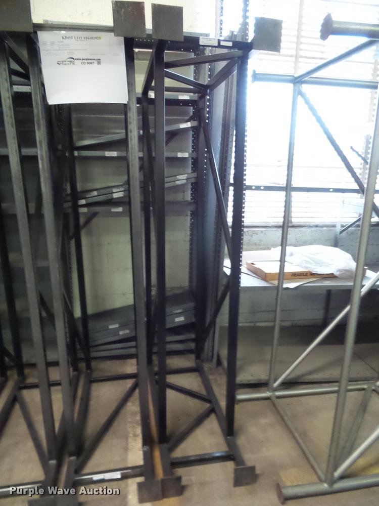 (2) hanging plan racks in Topeka, KS | Item CD9087 sold | Purple Wave
