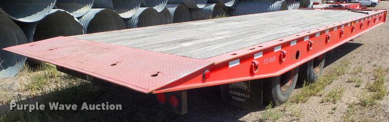 image for item DA4536 1995 Landoll 345-31 tilt deck equipment trailer