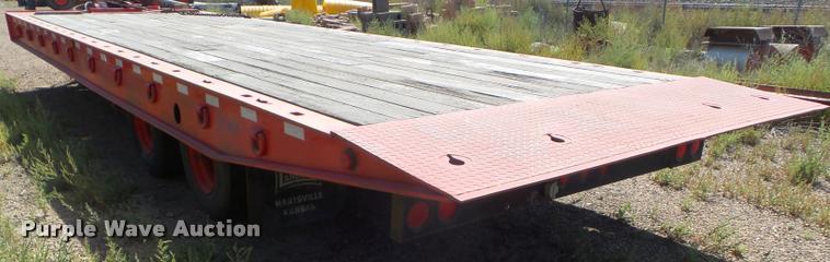 image for item DA4536 1995 Landoll 345-31 tilt deck equipment trailer