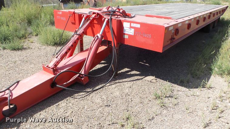 image for item DA4536 1995 Landoll 345-31 tilt deck equipment trailer